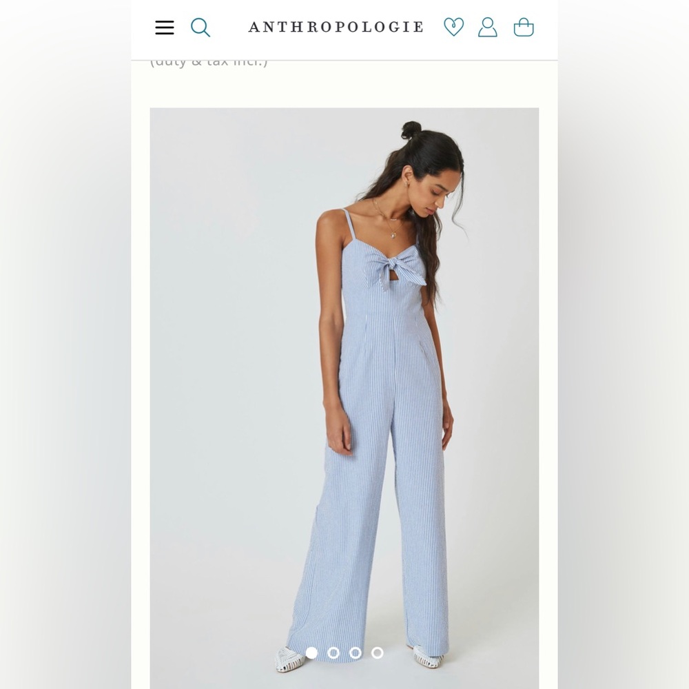 Anthropologie Hutch Savannah Jumpsuit Size 00